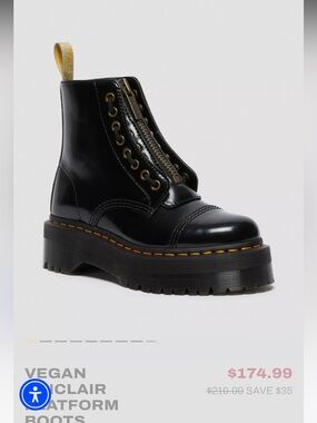 Dr. Martens Vegan Sinclair - Size 8